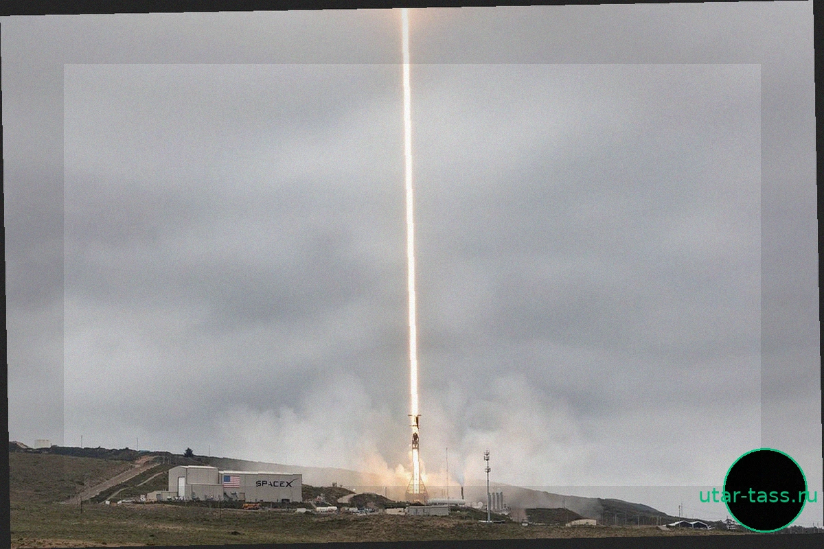 Ракета SpaceX Falcon 9 Запустила 24 Спутника Starlink из Калифорнии