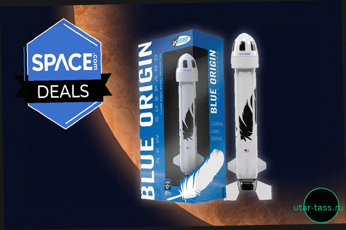 Модель ракеты Estes Blue Origin New Shepard: Выгодное предложение перед Днем памяти