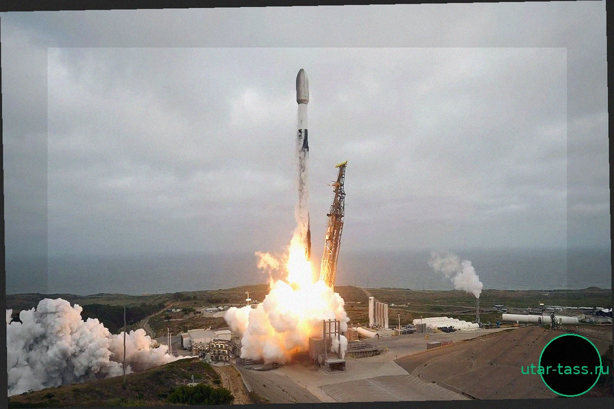 SpaceX: Успешный запуск 24 спутников Starlink с Falcon 9 из Калифорнии
