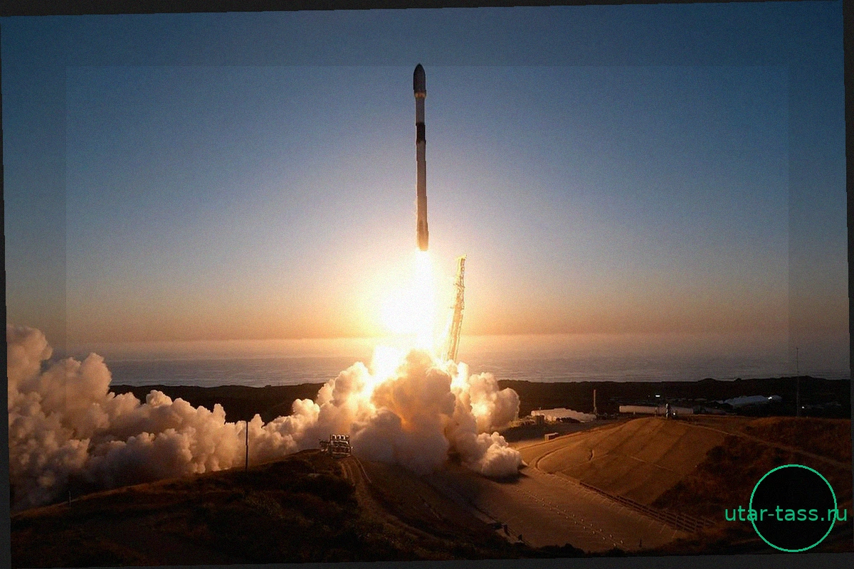 SpaceX Запустила 24 Спутника Starlink на Falcon 9 из Калифорнии