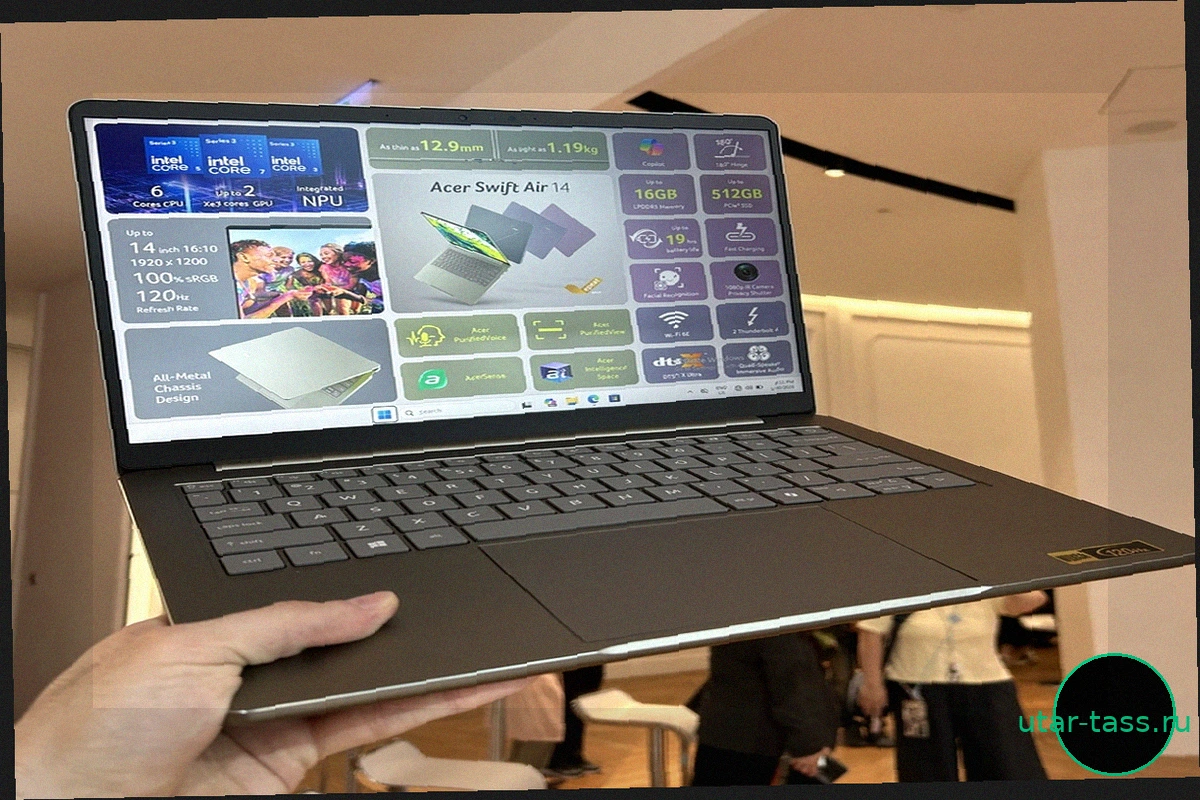Acer Swift Air 14: Стремление Acer потеснить MacBook Neo с ноутбуком за 799 €